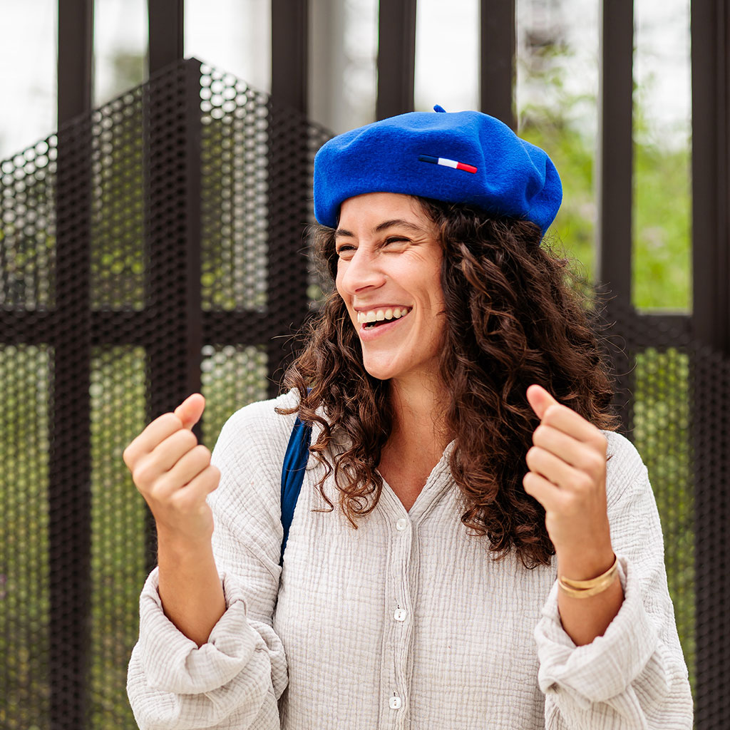 Béret supporteur français