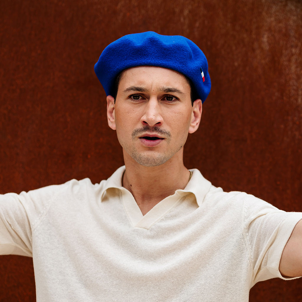 Béret supporteur français