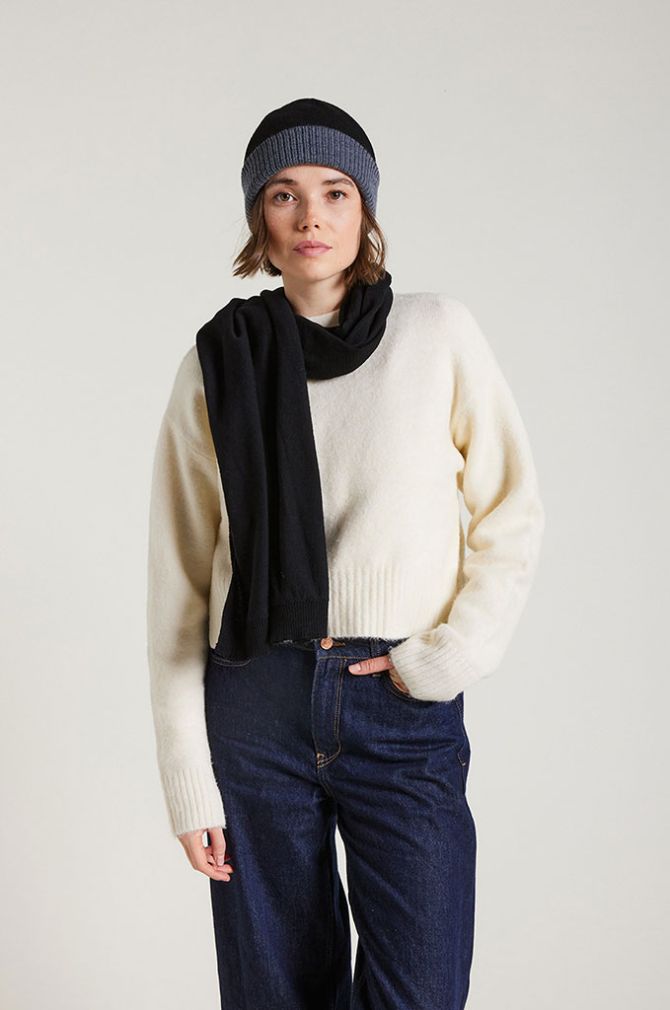 Echarpe en laine Eguskia