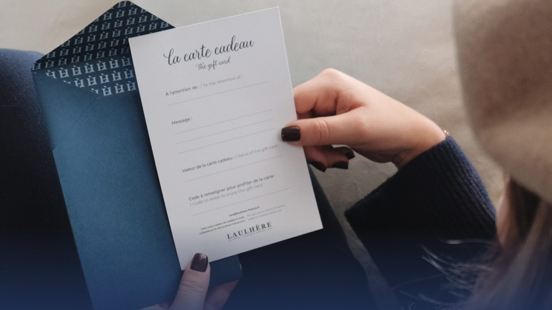 Carte cadeau Laulh&egrave;re